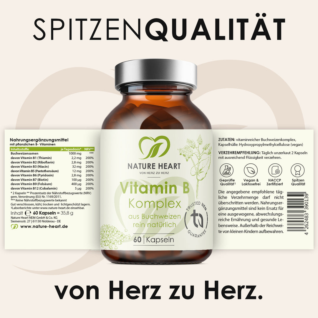 Nature Heart Mikronährstoff-Komplex Vitamin B Komplex
