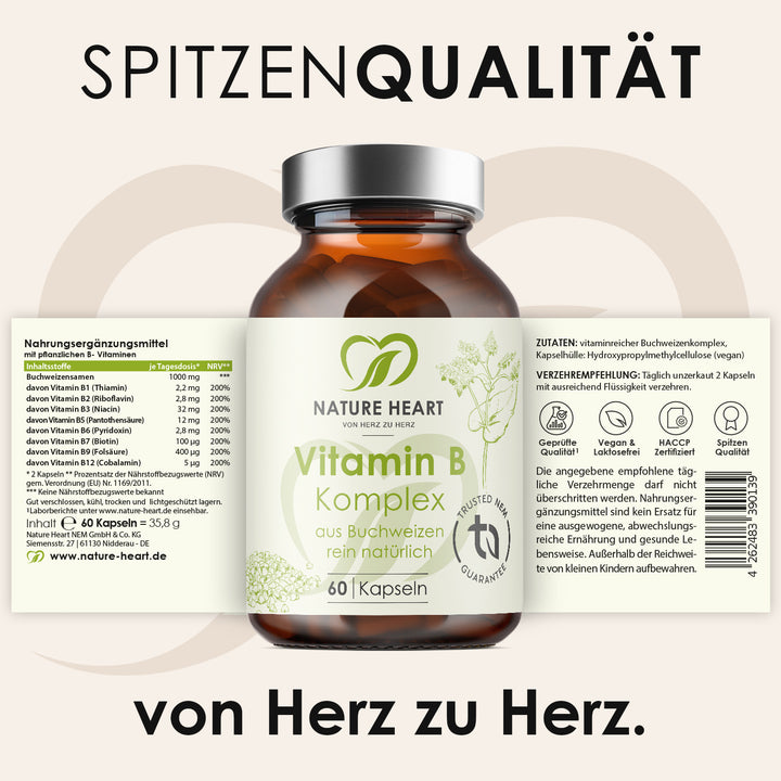Nature Heart Mikronährstoff-Komplex Vitamin B Komplex