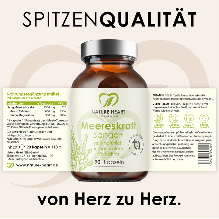 Nature Heart Mineralstoffe Meereskraft Sango+