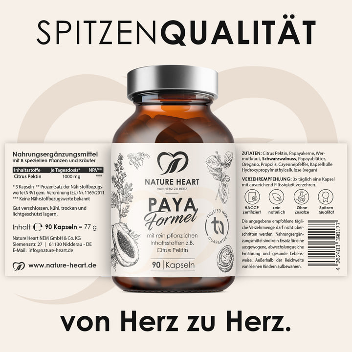 Nature Heart Kräuter-Komplex Paya Formel | limitiert