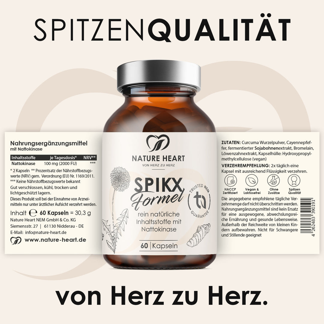 Nature Heart Kräuter-Komplex SpikX Formel | limitiert