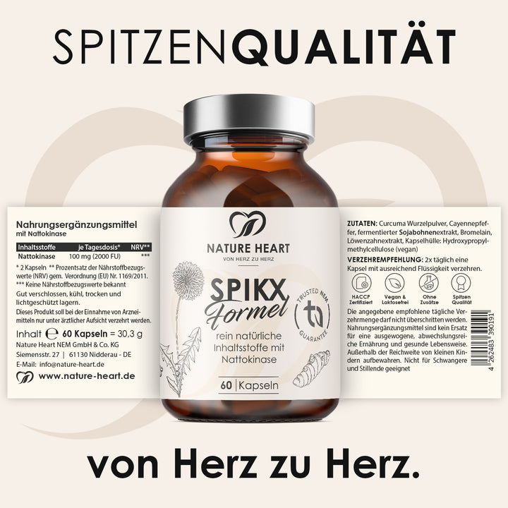 Nature Heart Kräuter-Komplex SpikX Formel | limitiert