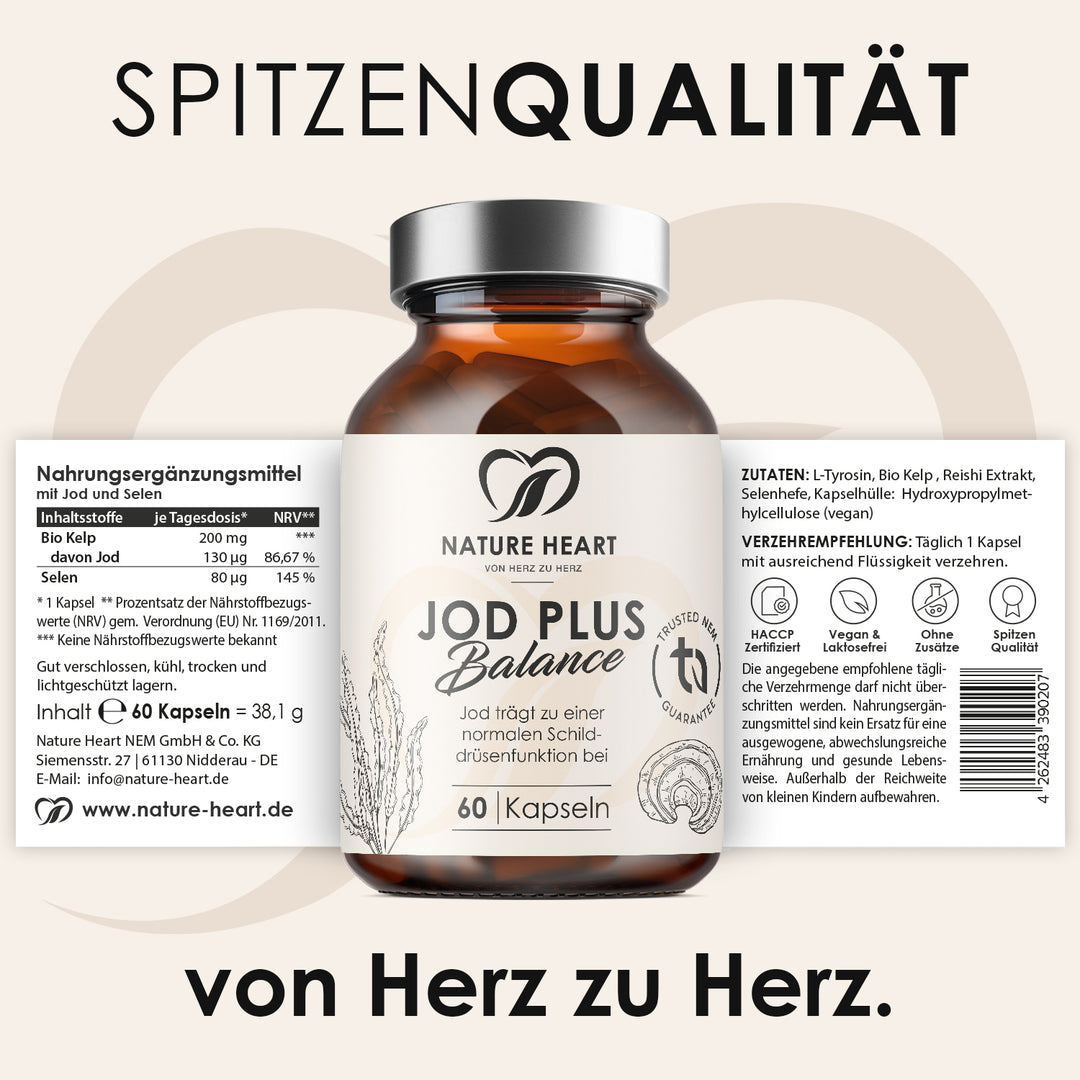 Nature Heart Mikronährstoff-Komplex Jod Plus Balance