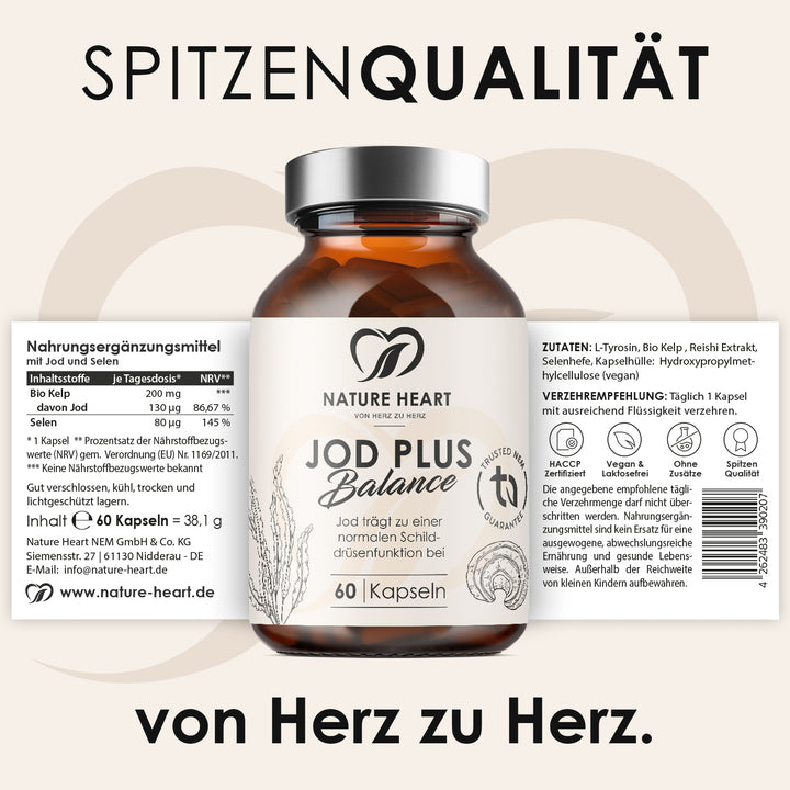 Nature Heart Mikronährstoff-Komplex Jod Plus Balance