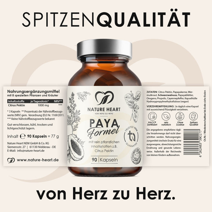 Nature Heart Nahrungsergänzungsmittel Darm Cleanse Bundle