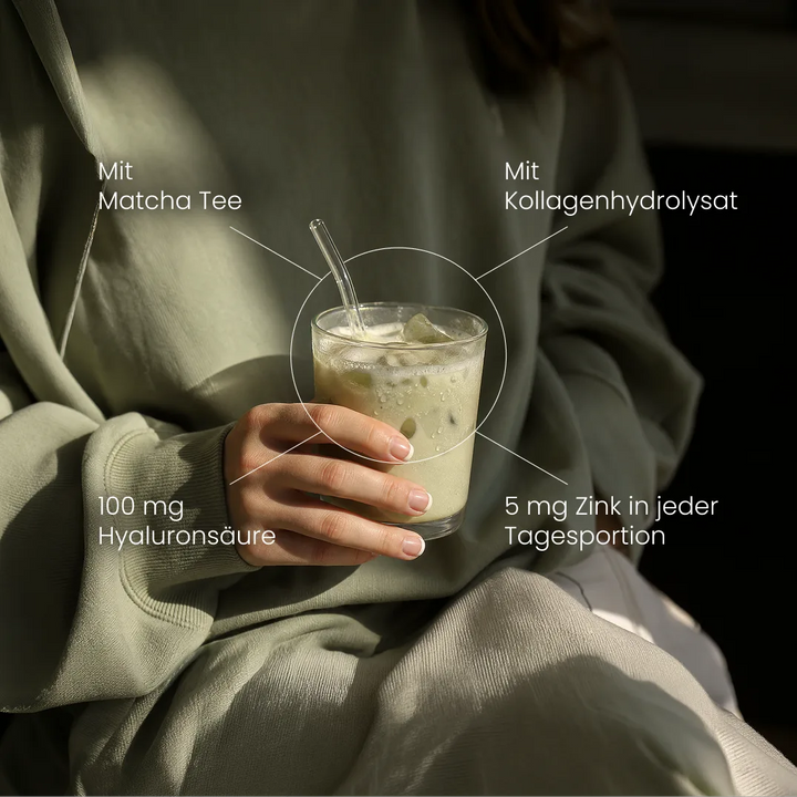 Nature Heart Kollagen Kollagen Iced Matcha