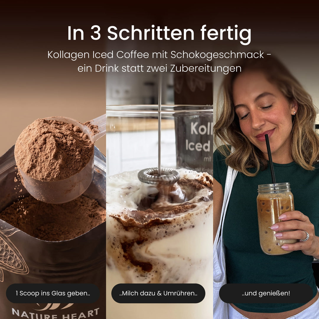 Nature Heart Kollagen Kollagen Iced Coffee