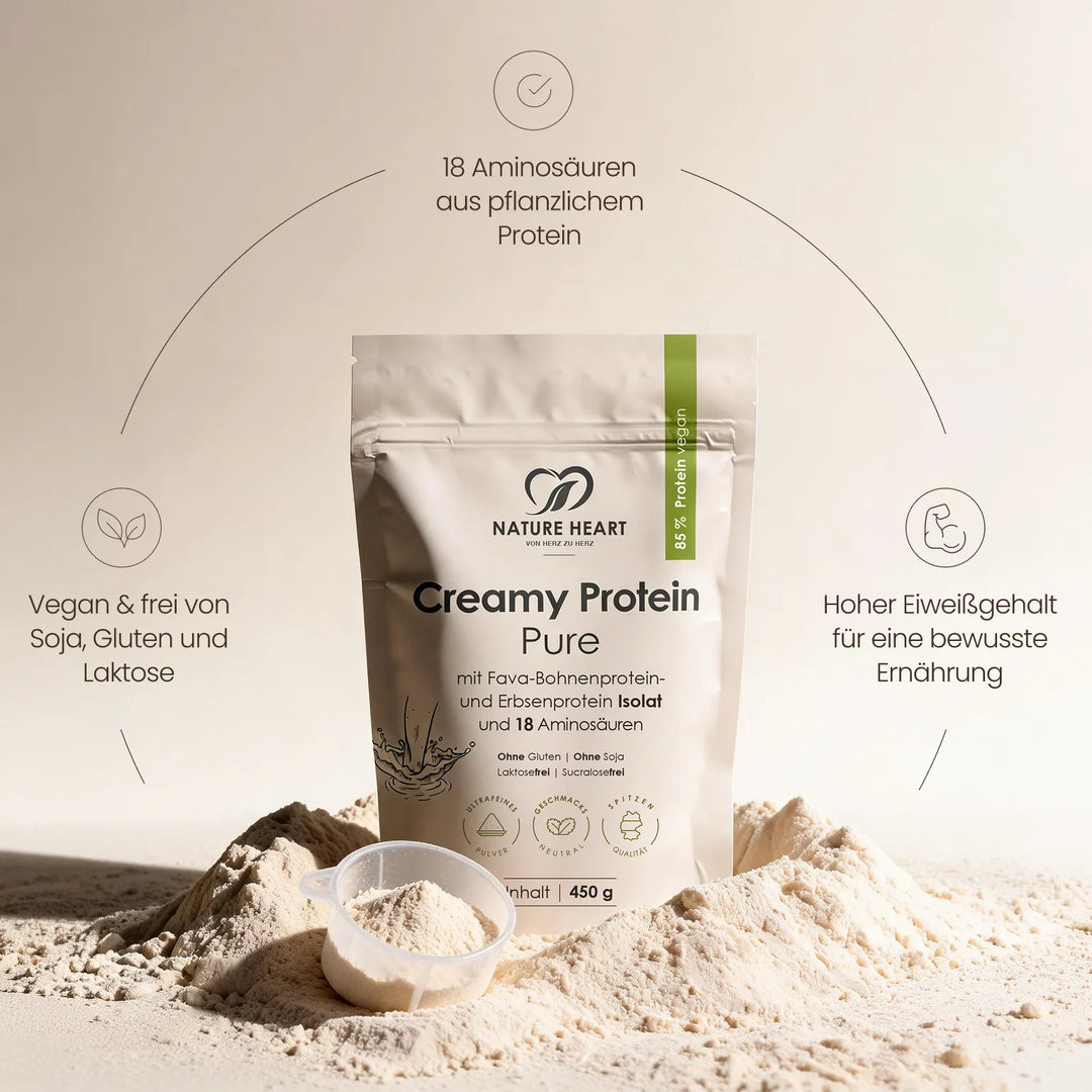 Nature Heart Proteinpulver Creamy Protein Pure