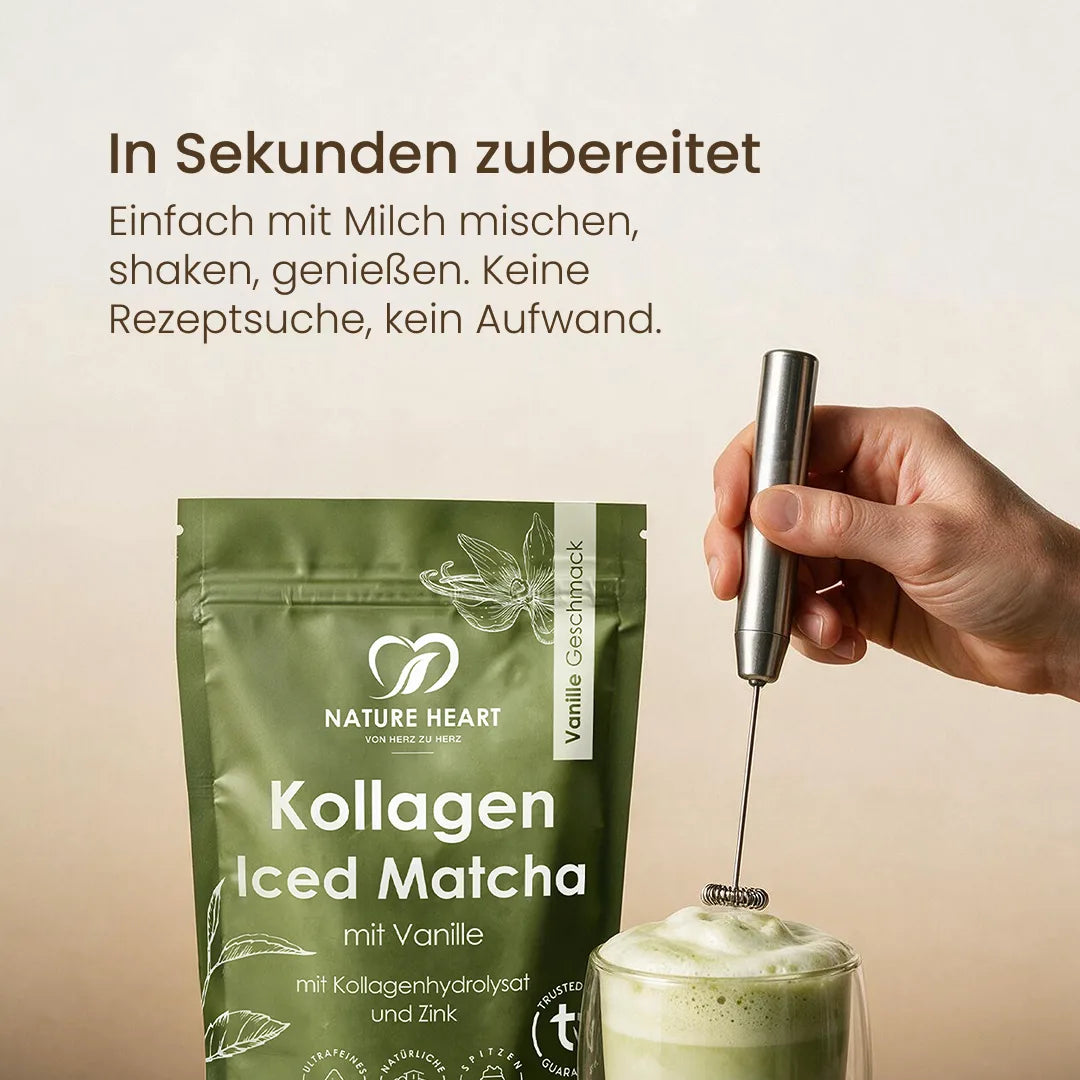 Nature Heart Kollagen Kollagen Iced Matcha
