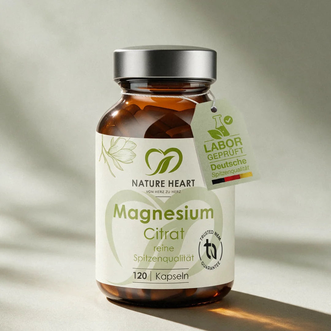 Nature Heart Mineralstoffe Magnesium Citrat