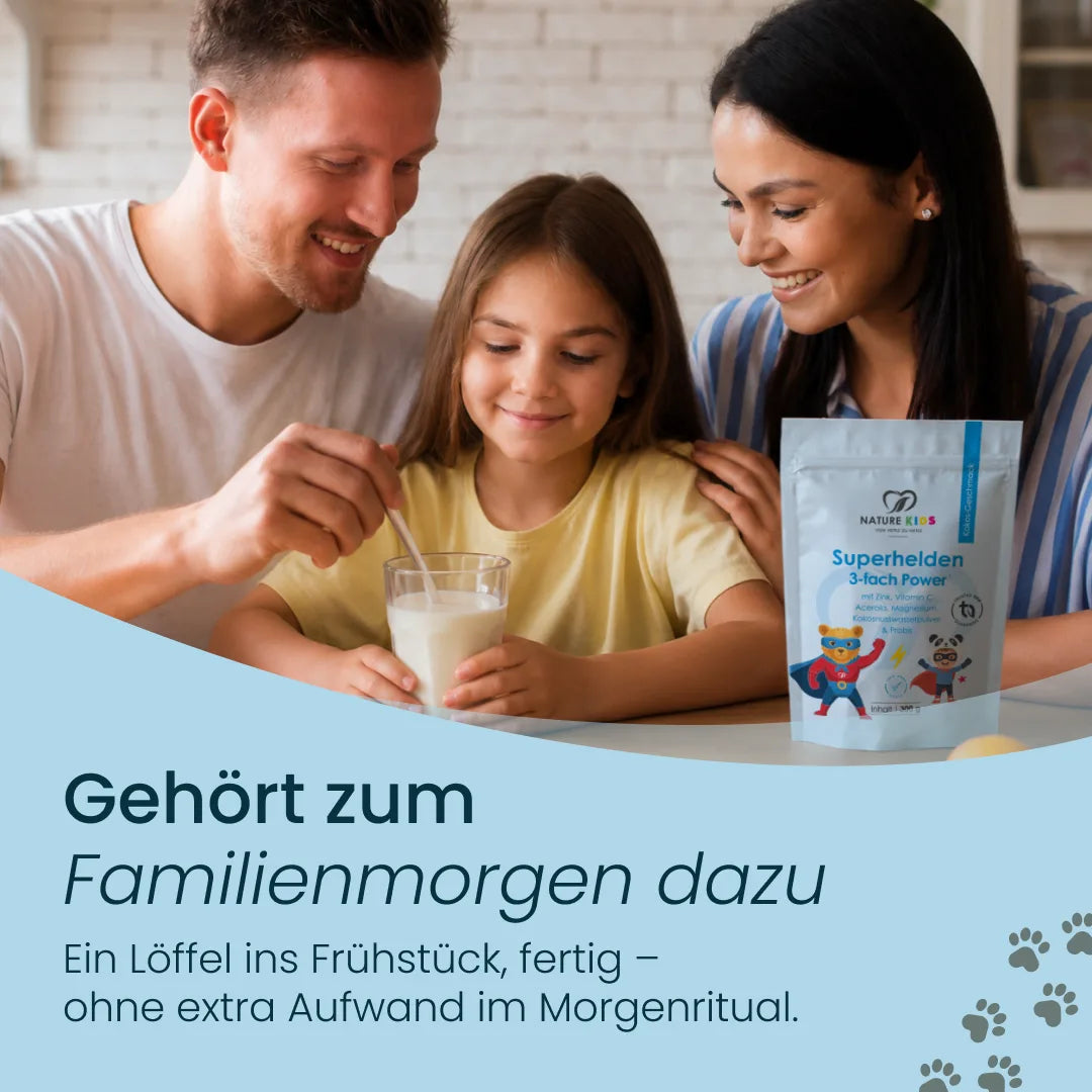 Nature Heart Aminosäuren-Komplex Superheldenkraft 3-fach Power