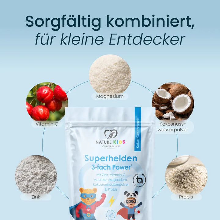 Nature Heart Aminosäuren-Komplex Superhelden 3-fach Power