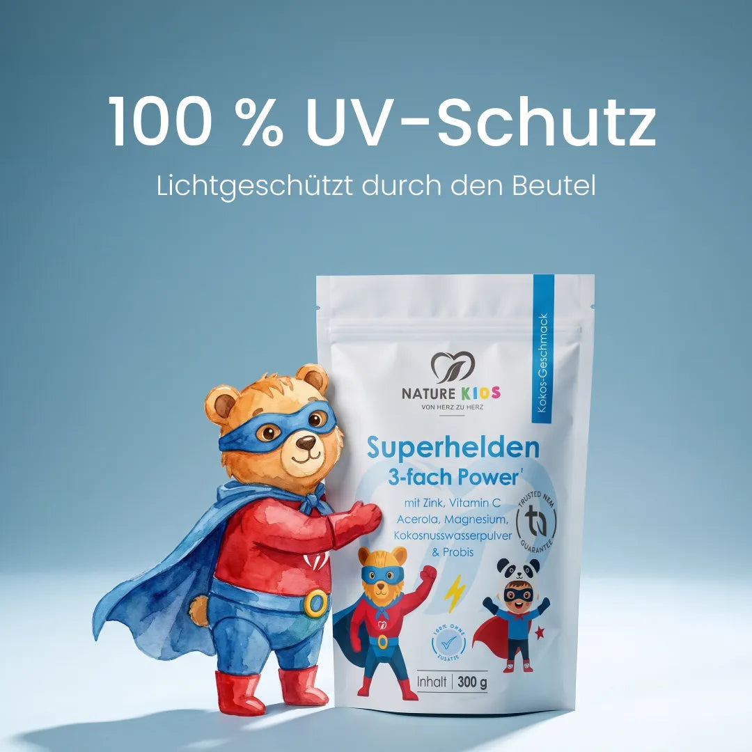 Nature Heart Aminosäuren-Komplex Superheldenkraft 3-fach Power