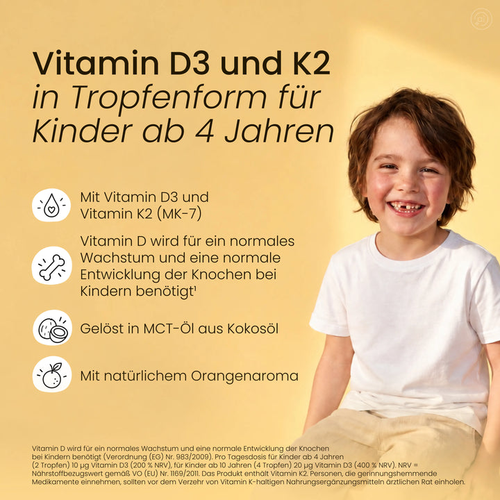 Nature Heart Mikronährstoff-Komplex Sonnenschein Helden - Vitamin D3K2