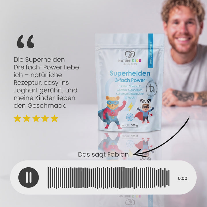 Superhelden 3-fach Power