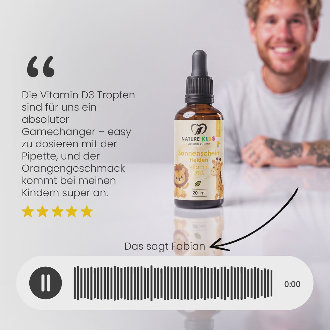 Sonnenschein Helden - Vitamin D3K2