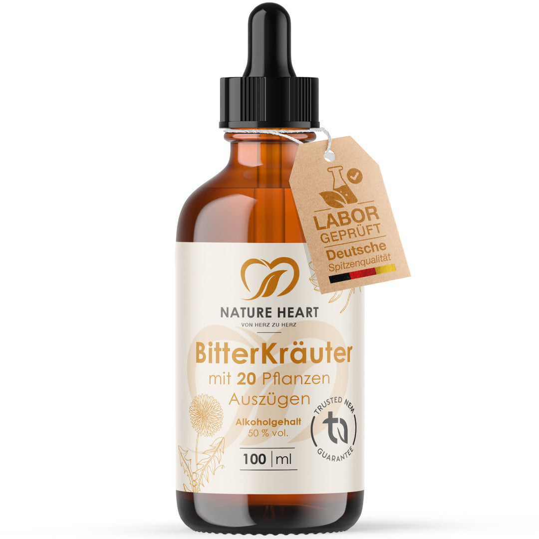Nature Heart Kräuter-Komplex BitterKräuter - Bitterstoffe Tropfen