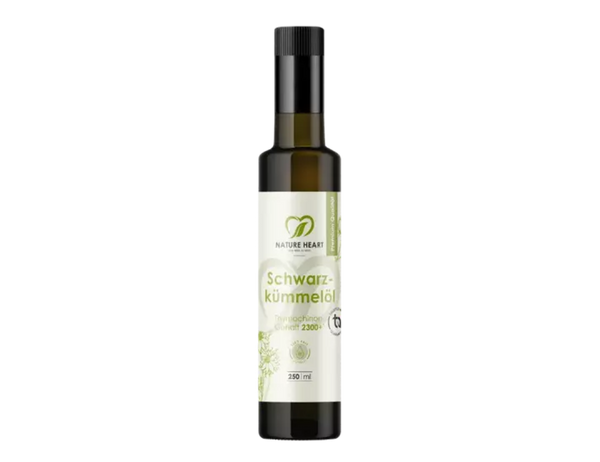 BIO Schwarzkümmelöl 2300+ Thymochinon ungefiltert 250 ml