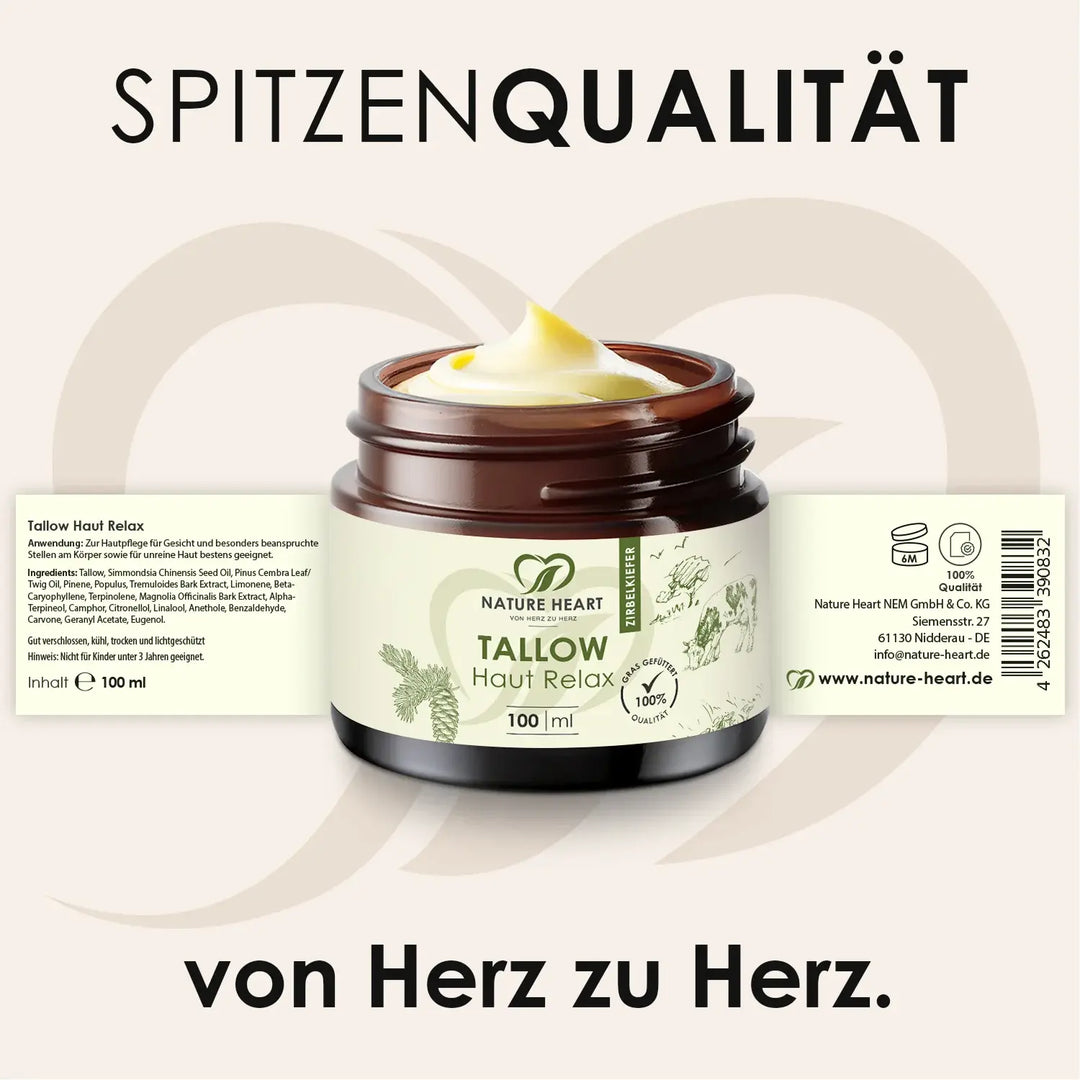 Nature Heart Hautcreme Tallow Haut Relax