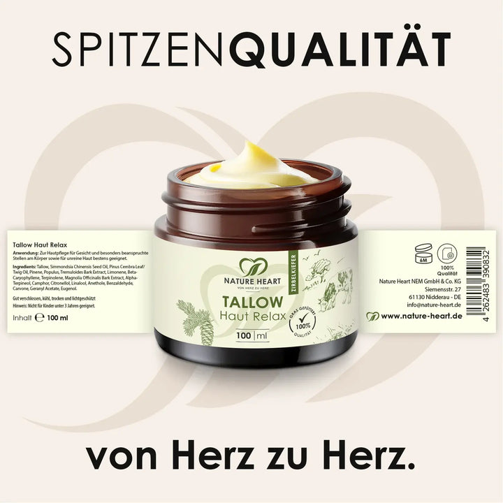 Nature Heart Hautcreme Tallow Haut Relax