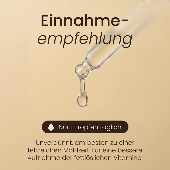 Nature Heart Mikronährstoff-Komplex Vitamin D3+K2 Tropfen