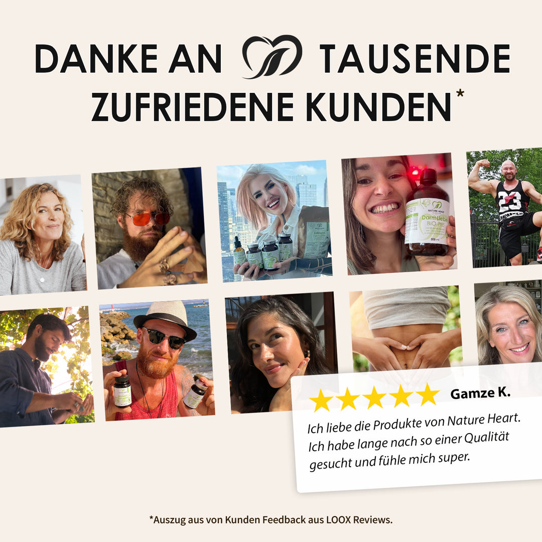 tausende zufriedene kunden von nature heart 